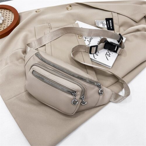 Sac banane femme blanc