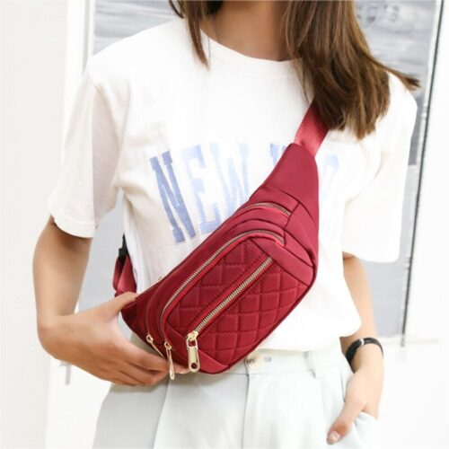 Sac banane rouge